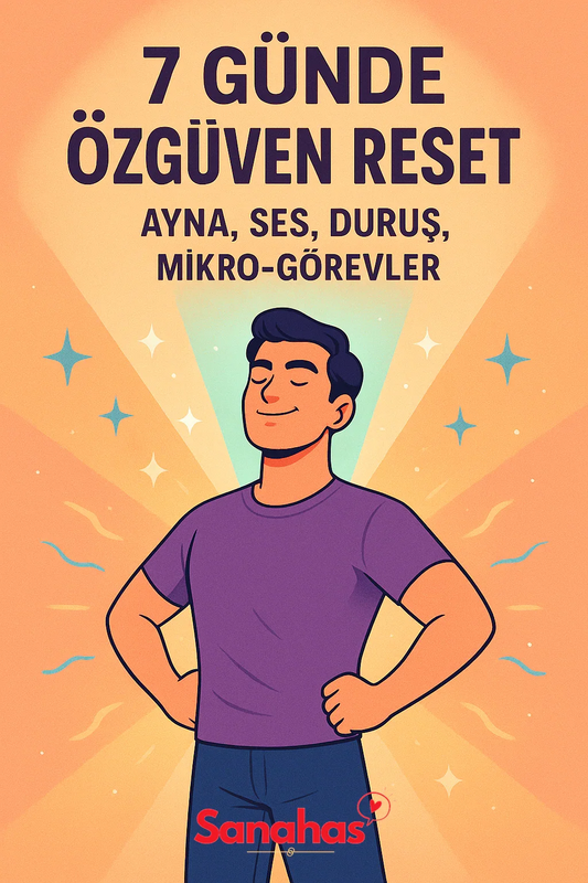 7 Günde Özgüven Reset: Ayna, Ses, Duruş, Mikro-Görevler