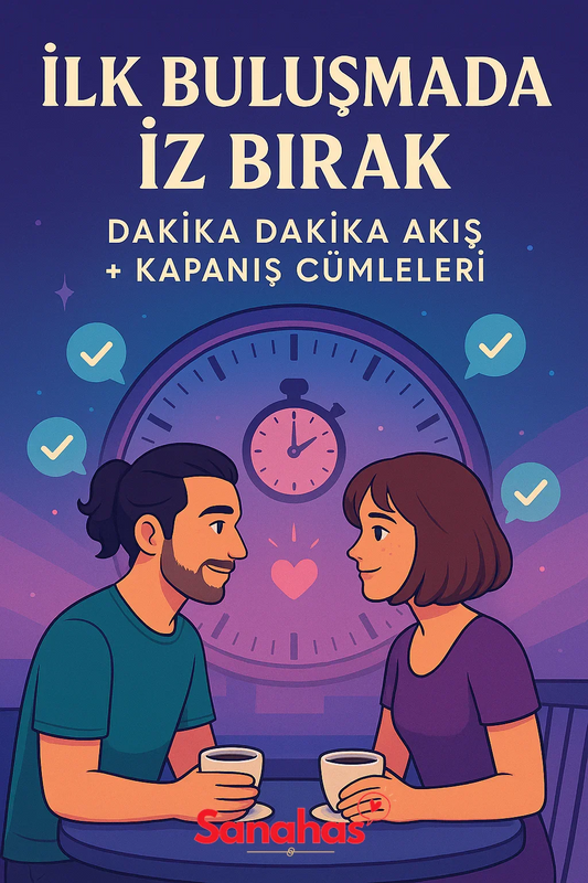 İlk Buluşmada İz Bırak: Dakika Dakika Akış + Kapanış Cümleleri