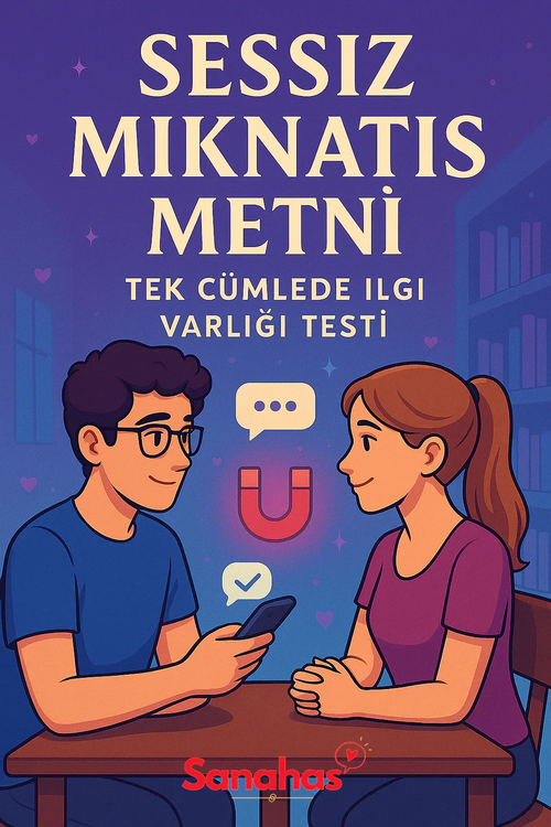 Sessiz Mıknatıs Metni: Tek Cümlede İlgi Varlığı Testi